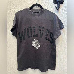 Darc Sport Loyalty Premium Cap Sleeve Tee in Wolf Grey/Black Size M